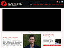 Tablet Screenshot of drewdellinger.org